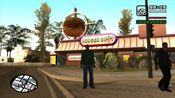 Entrata del Burger Shot in GTA: San Andreas