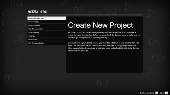 Rockstar Editor di GTA V