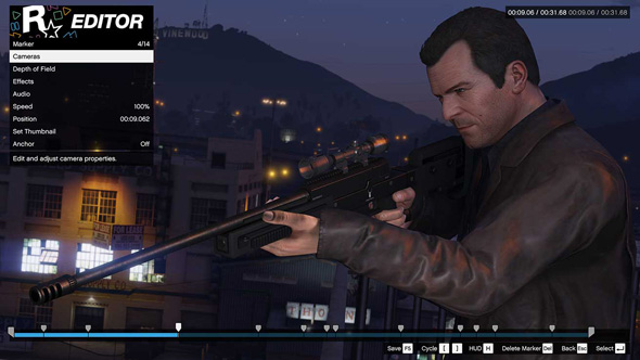 Rockstar Editor di GTA V