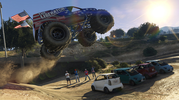 Monster Truck del DLC Independence Day